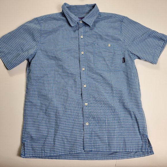 Patagonia Other - Patagonia Mens Medium Blue Plaid